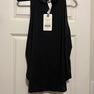 Fabletics Black Mesh Tank Top